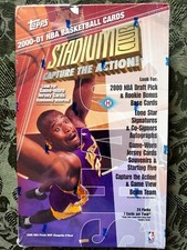 2000-2001 NBA Topps Stadium Club (Brand New, Loaded with Inserts) Kobe