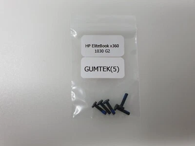 GUMTEK Laptop Screws For HP EliteBook x360 1030 G2 Base Cover Bottom Case underside