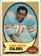 1970 Topps #120 George Webster RC - GOOD
