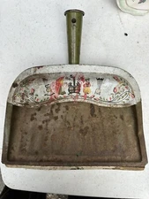 Vintage Dustpan JV Reed Copper Metal Dust Pan Scandinavian Theme M Taber