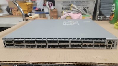 Arista DCS-7050QX-32S 32x 40GBQSFP+ & 4xSFP+ Switch Front to Rear Airflow (Red)