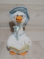 Cuddle Barn Mother Goose Nursery Rhymes Talking 16"Plush Toy Stuffed.