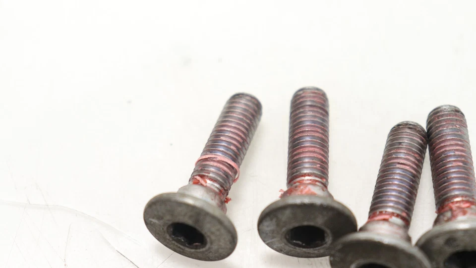 Kawasaki Ninja ZX6R 2007 OEM juego de pernos de rotor trasero Foto 4 de 4