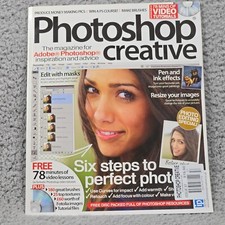 Photoshop Creative MAGAZINE ISSUE 57 LESSONS BRUSHES DVD INCLUDED 78 MIN VIDEO