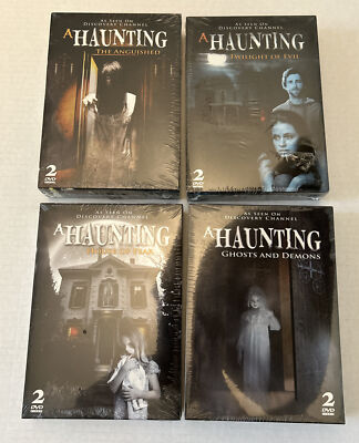 A Haunting: Ghosts And Demons,House Of Fear,Anguished & Twilight Of Evil-8 DVD s