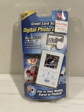 As Seen On TV product Digital Photo Album, Wallet Pix fits wallet, purse, pocket