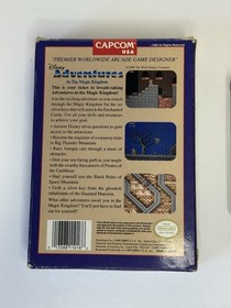 Disney Adventures in the Magic Kingdom NES CIB Capcom Tested Working