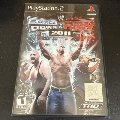 WWE SmackDown vs. Raw 2011 (Sony PlayStation 2, 2010) PS2 Complete Tested