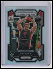 2023-24 Panini Prizm EuroLeague #62 Luis Scola Silver Prizm
