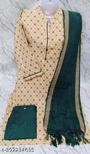 Indian Women's Cotton Kurta/kurti With Plazoo Set Women's Party Festive Outfit