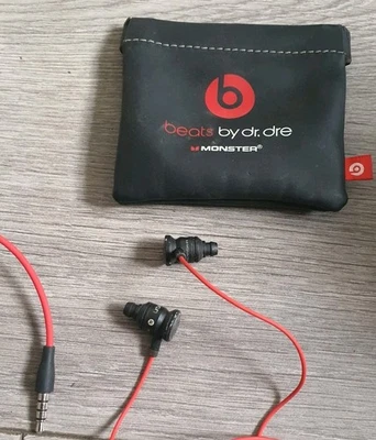 Genuine BEATS By Dr.Dre UrBeats Monster In-Ear Headphone - BLACK