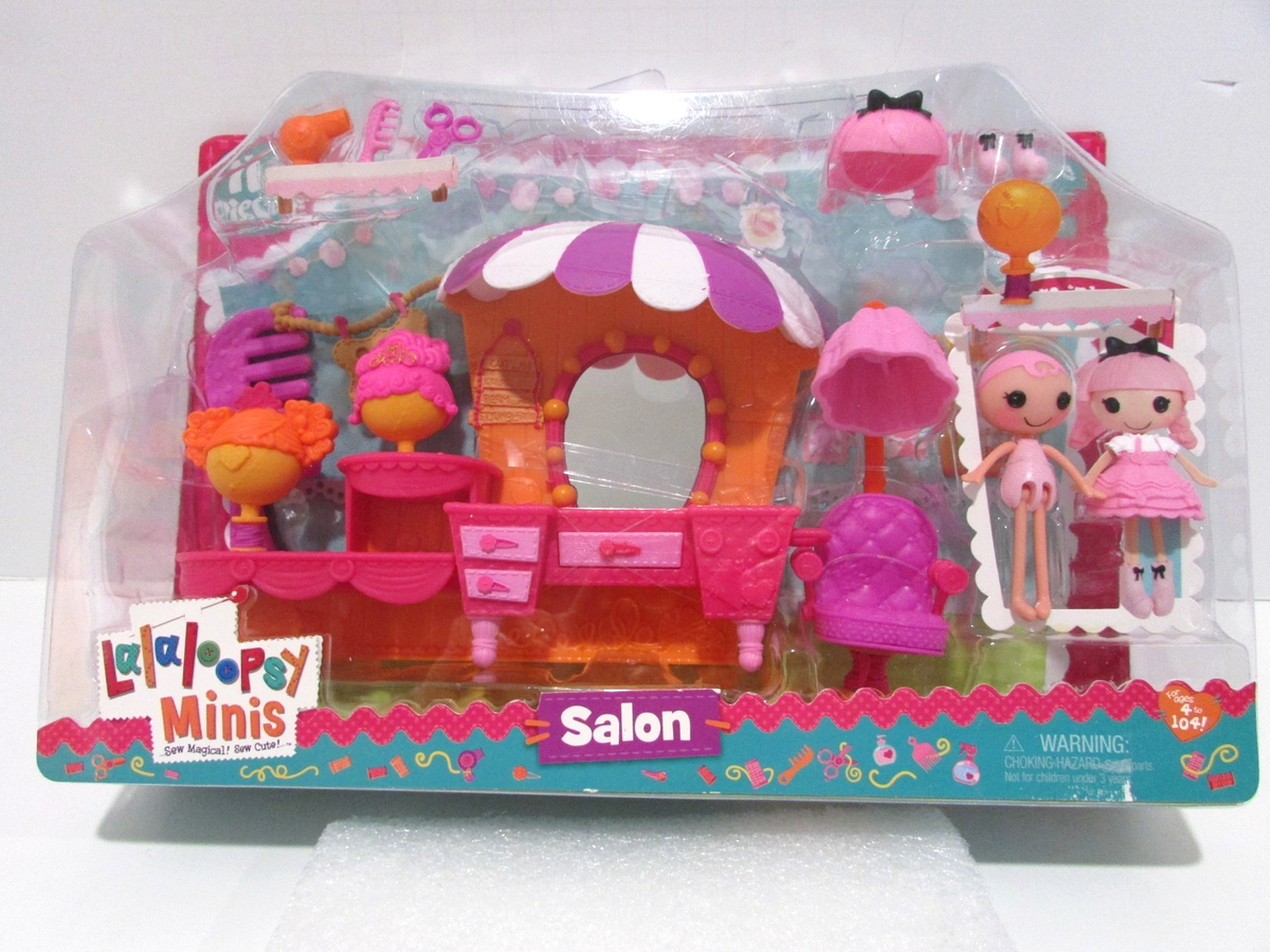 Mini Lalaloopsy Salon Cherie Prim n Proper Doll & Playset New in