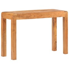 Bois d'Acacia Massif Table Console Entrée Couloir Salon Intérieur vidaXL