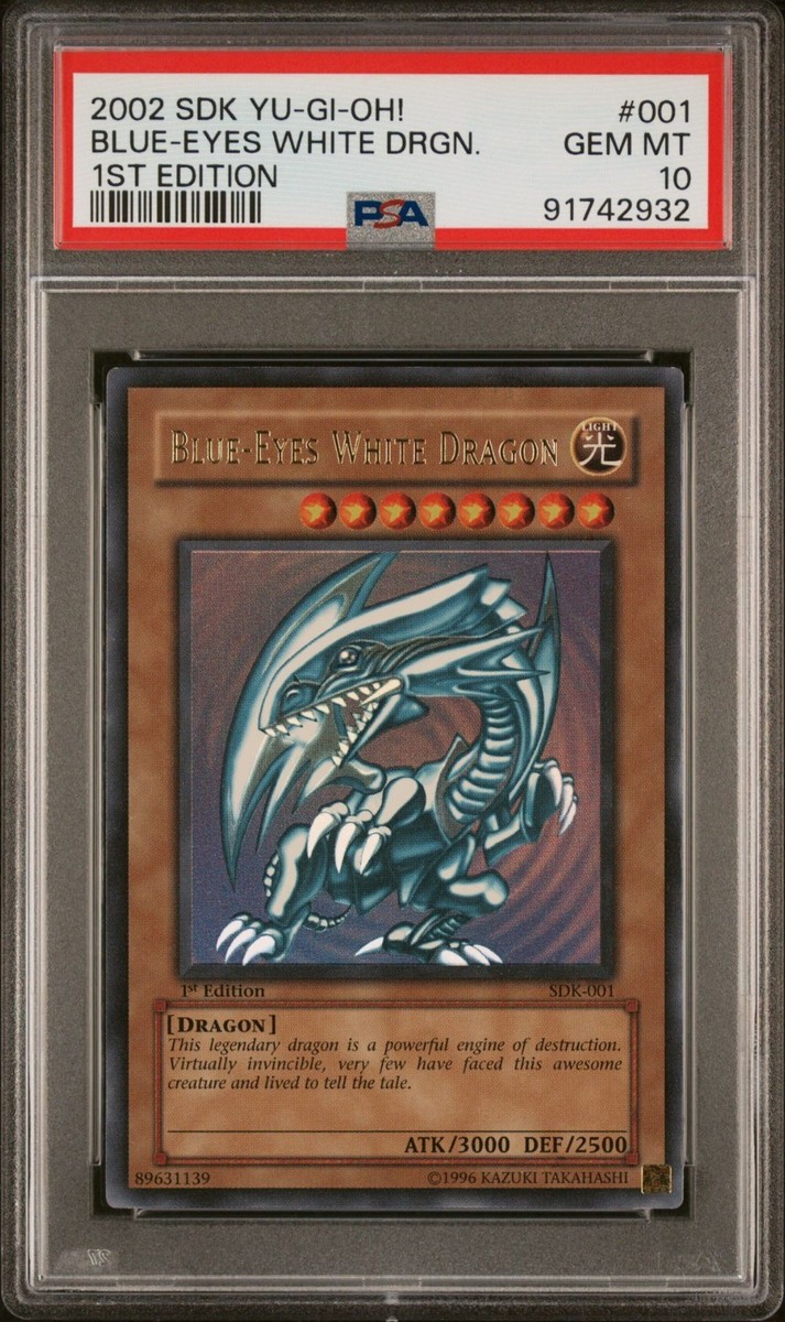 Blue-Eyes White Dragon SDK-001 1st Edition Yu-Gi-Oh! Starter Deck