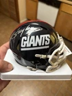 Lawrence Taylor Signed Auto Autograph Giants Mini Helmet JSA COA
