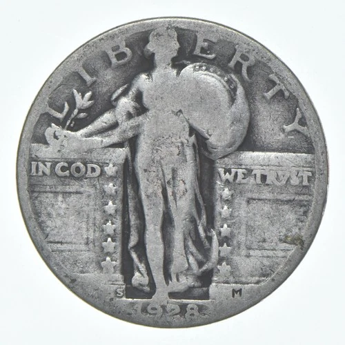 1928-S Standing Liberty Quarter Estate Coin Collection *130