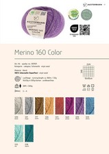 ABVERKAUF!!! Austermann Merino 160 Color 50g 100% Schurwolle Merinowolle Garn