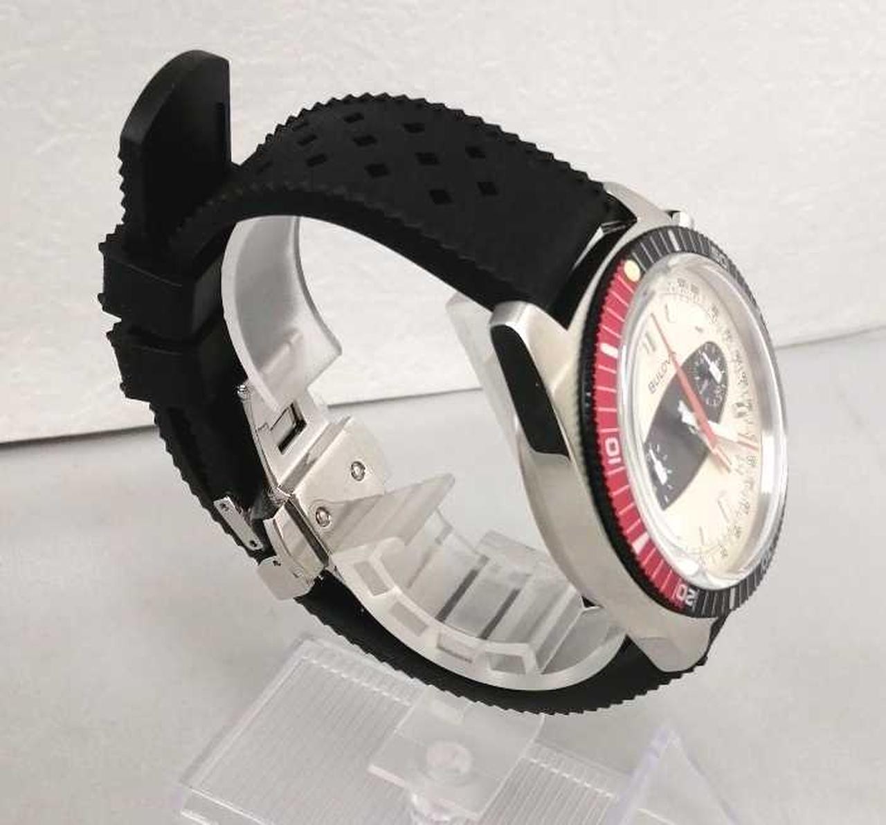 BULOVA Archive Series White Wristwatch Model 98A252 BULOVA image 4