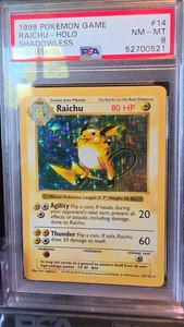 1st Edition Shadowless Raichu | eBay