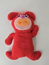 Sing A Ma Jigs Red Fisher Price 2010 Mattel Plush Toy Tested Working 9"
