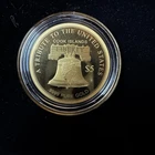 2022 cook islands .9999 Pure Gold Liberty $5