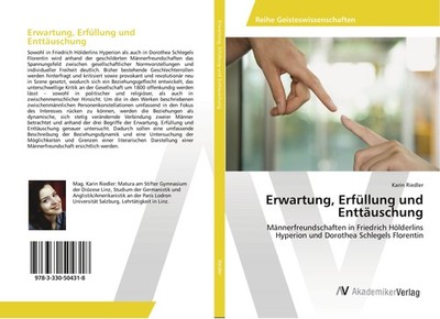 Erwartung, Erfüllung und Enttäuschung Karin Riedler