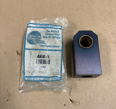 #ad BIMBA ARE 2 ROD EYE FOR CYLINDER NEW $40.00