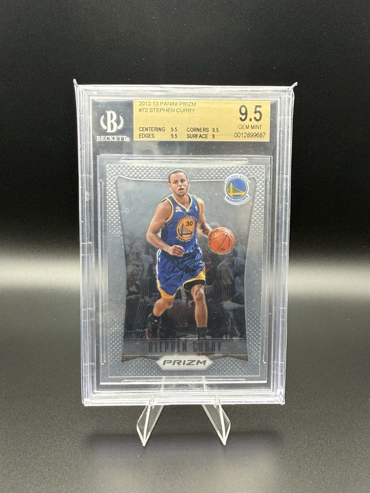 2012-13 Panini Prizm - Stephen Curry #72 BGS 9.5 📈