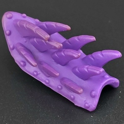 Hero Turtles TMHT TMNT Super Shredder Left Leg Armor Purple Euro Bandai 1991