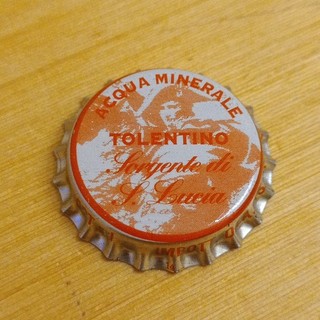 ACQUA SANTA LUCIA RARO TAPPO CORONA ANTIGUA CHAPA BOTTLE CROWN CAP
