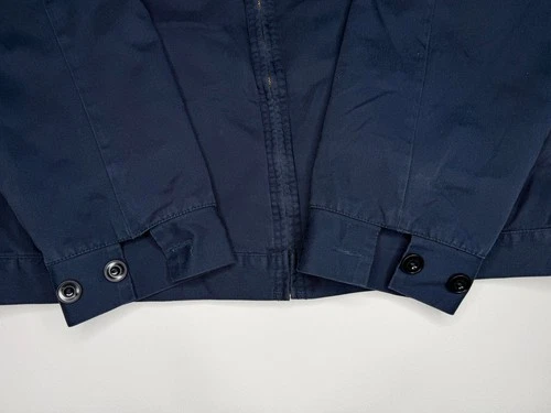 Vintage Honda Mechanic Work Parts Delivery Jacket Blue | XXL image 6