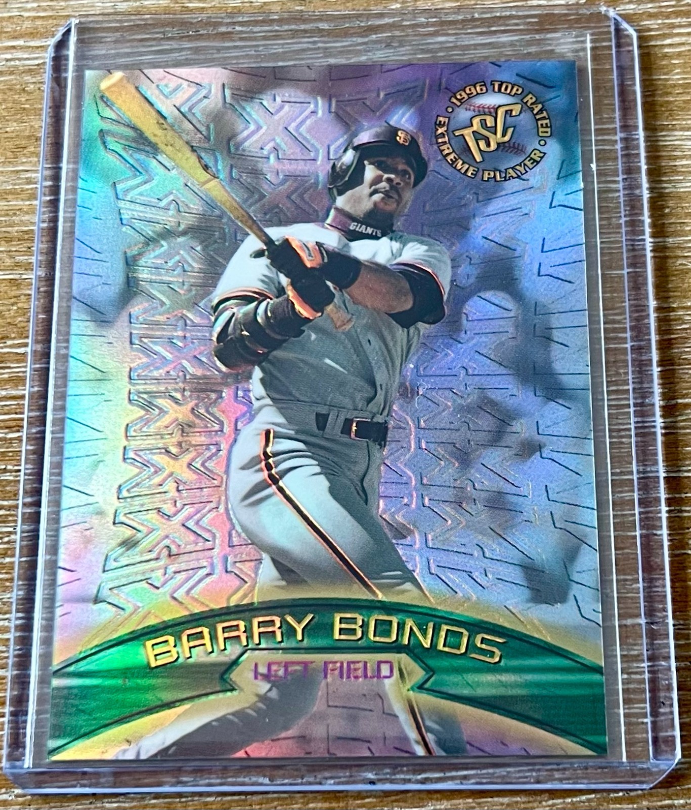 BARRY BONDS 1996 Topps Stadium Club EXTREME PLAYERS WINNERS SILVER ! GIANTS !