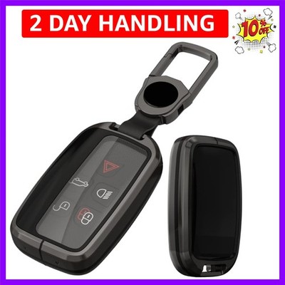Alloy Metal Key Fob Cover,Compatible with LR Range Rover Evoque Velar Discove...