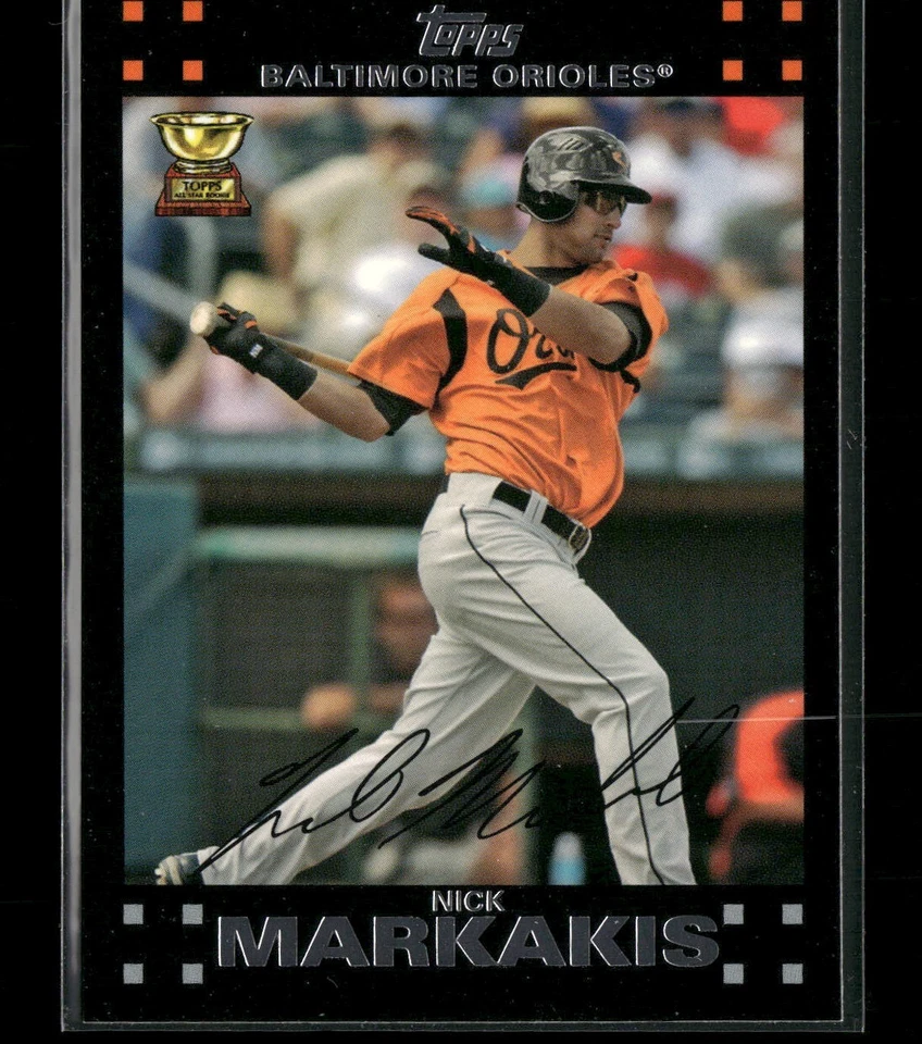 2007 Topps Nick Markakis #113 - Baltimore Orioles - Lot of 2 - Image 4 of 4