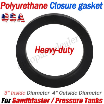 #ad 40228 3quot; ID Closure Gasket O Ring Seal For Sandblaster Pressure Tank Heavy Duty $36.99