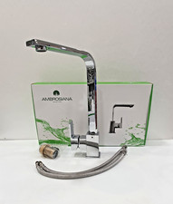 Rubinetto miscelatore cucina quadrato canna alta AMBROSIANA RUBINETTERIA