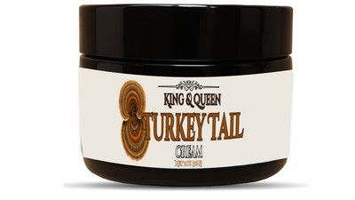 Turkey Tail   Mushroom Cream for Immune Balance, Skin Defense 2oz