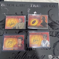 Coolio, Mark Steven, Scott Rerra Topps Marvel 2003 Daredevil Autograph & relic