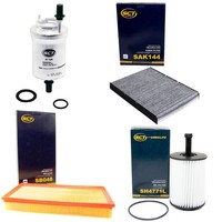 Filter Set SCT Kraftstoff- ÖL- Luft- Innenraum- FüR VW New Beetle 2.3 3.2 1C1