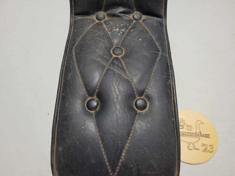 Harley Davidson Chopper P Pad Almofada de Assento de Passageiro Cabeça de Pá Rígida - Imagem 4 de 4