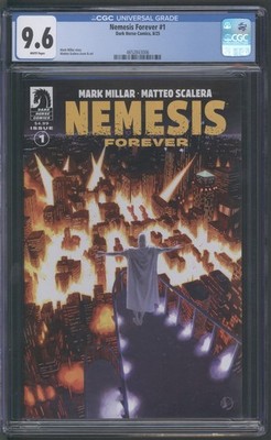 NEMESIS FOREVER #1   CGC 9.6 NM+   MARK MILLAR   MATTEO SCALERA COVER - 2025
