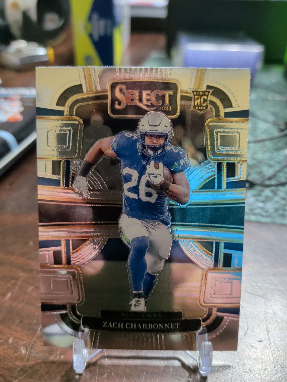 2023 Panini Select - Concourse Zach Charbonnet #86 (RC)