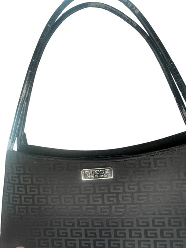 Gucci Monogram Shoulder Bag & Clutch Set – Made in Italy – Chic Black - Picture 3 of 17