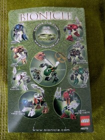 Lego Bionicle Rahaga 2004 4870 4879 Kualus Iruini Boxes, Instructions