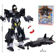 Airplane Transform Robot Bot Tank Model Deformation Action Figure No Box