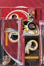Washington Redskins NFL 11 Piece School Gift Set Wincraft Brand New