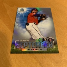 George Valera 2023 Bowman Chrome Sights on September Card  #SOS-9 Guardians