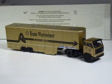 (KI-01-43) Brekina 85680 Volvo F89 Arrows Team Warsteiner Renntransport 1:87 OVP