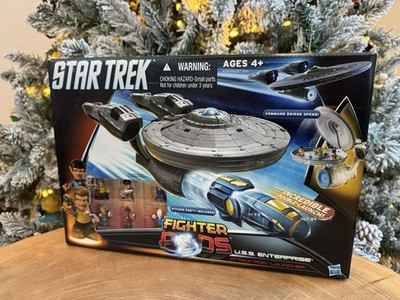 2013 STAR TREK FIGHTER PODS USS ENTERPRISE ATTACK POD LAUNCHER SERIES 1