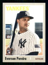 2024 Topps Archives #120 Everson Pereira RC New York Yankees 63618